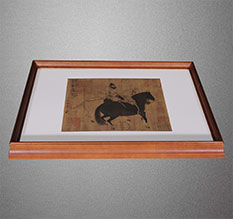 东河书画装裱配框服务案例